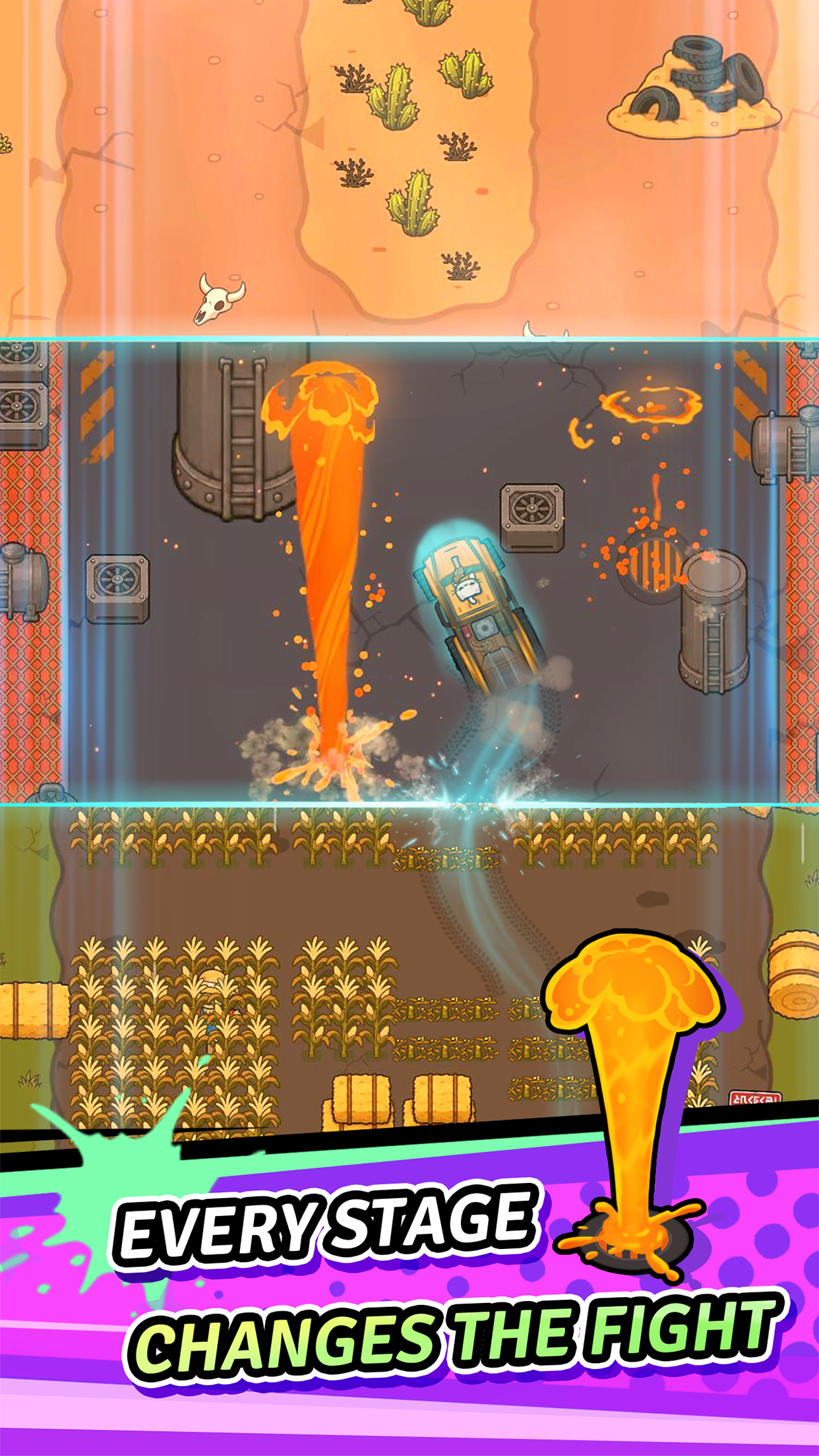 ภาพหน้าจอของ Crash Cat : Zombie Survivor