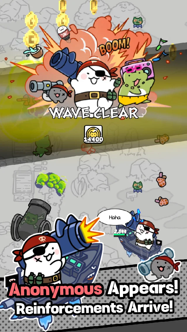 Cat Butler: Idle Shooter RPG screenshot