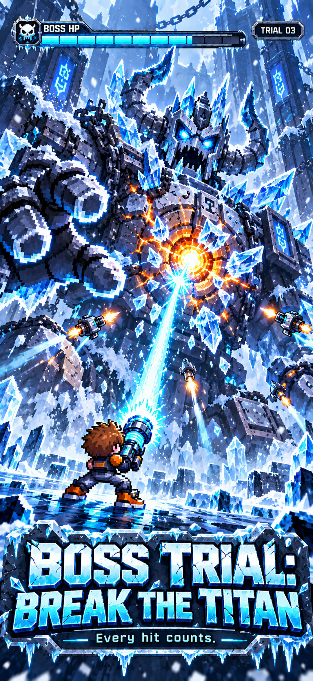 ภาพหน้าจอของ Crazy Gunner: Pixel Survivor