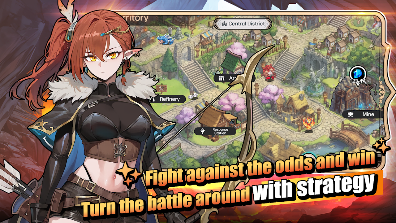 ภาพหน้าจอของ Archer Castle : AFK Idle RPG