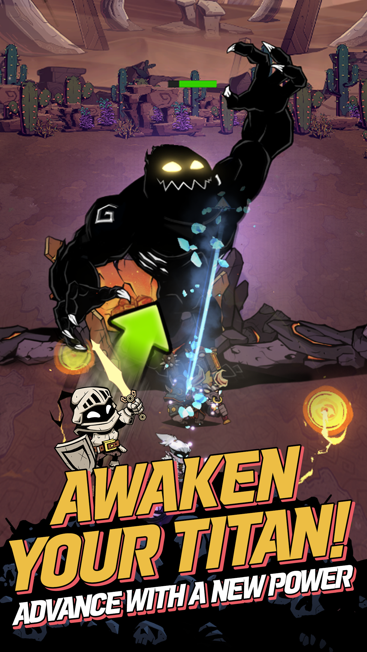 Titan Slayer : Action Idle RPG screenshot