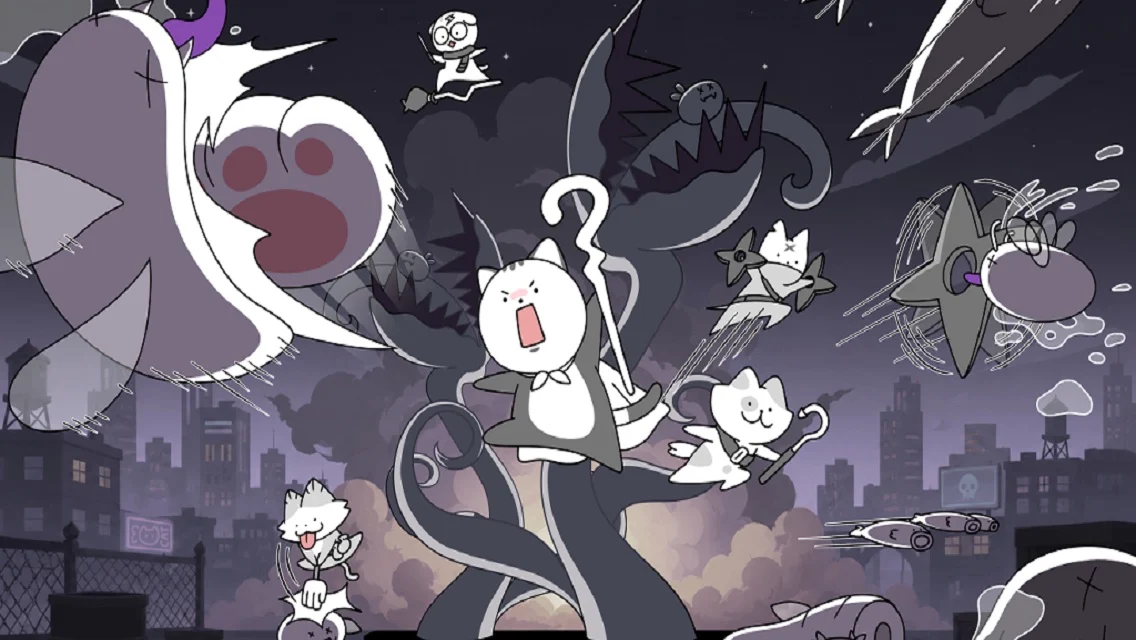 Cat Butler: Idle Shooter RPG 截图