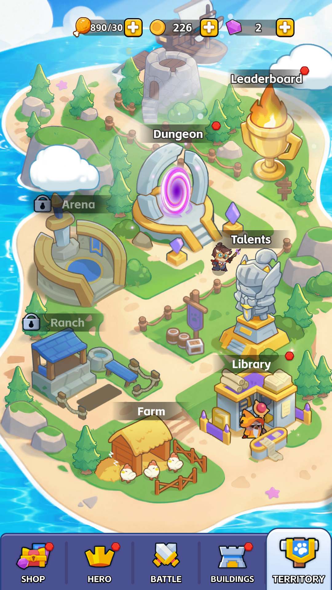 Forstress Hero screenshot