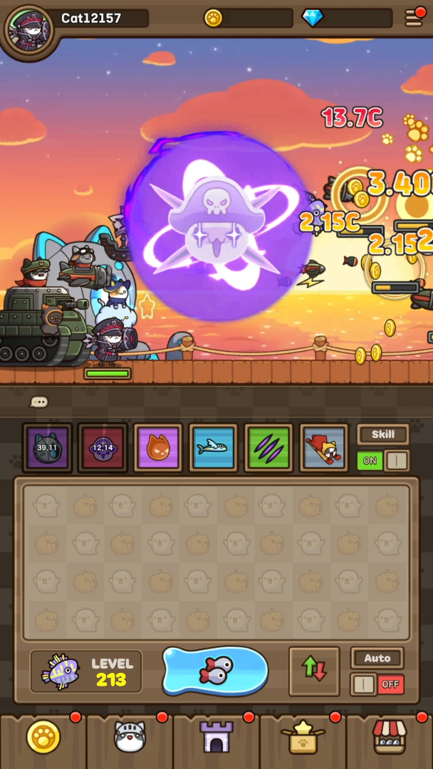  Cat Hero : Idle RPG screenshot