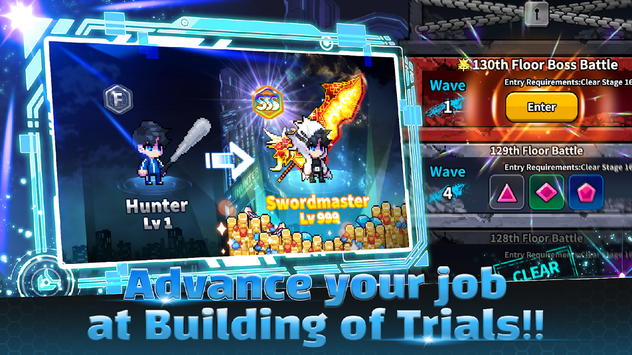 Ảnh chụp màn hình của Hunter Raid: Idle RPG Games