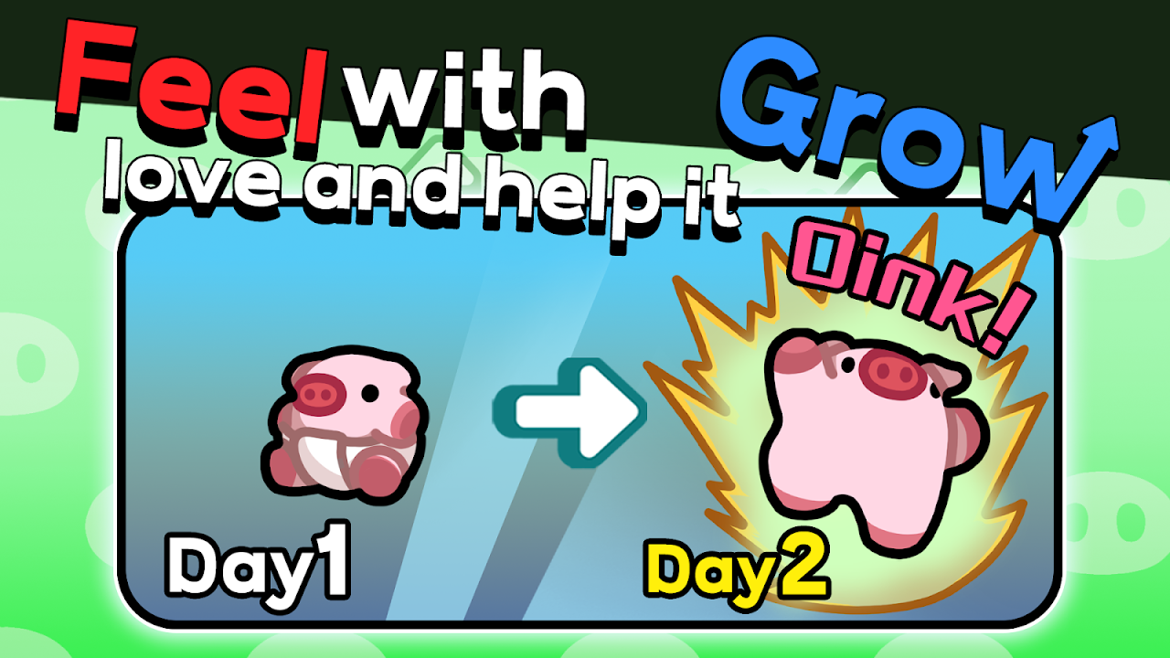 Ảnh chụp màn hình của Piggy Go (돼지 키우는 중입니다 : 국내산)