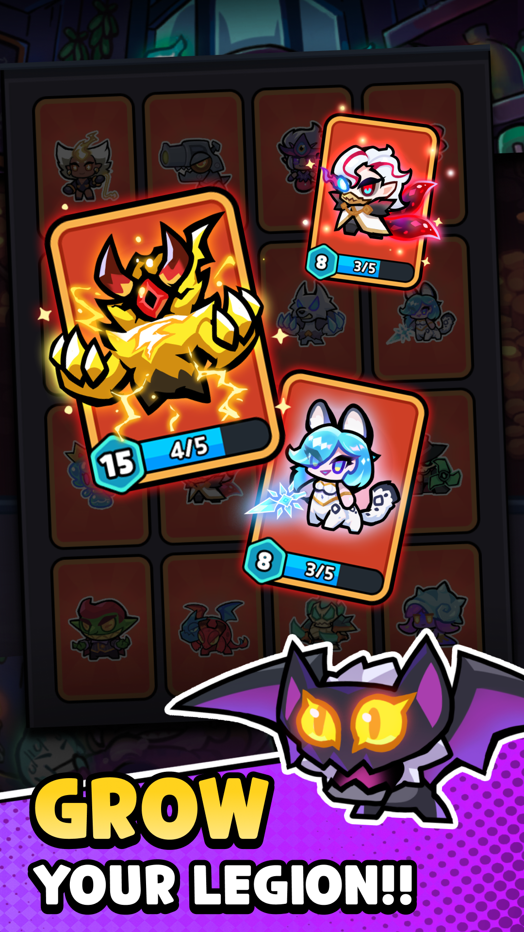 Ảnh chụp màn hình của Hell Rush: Merge Defense TD