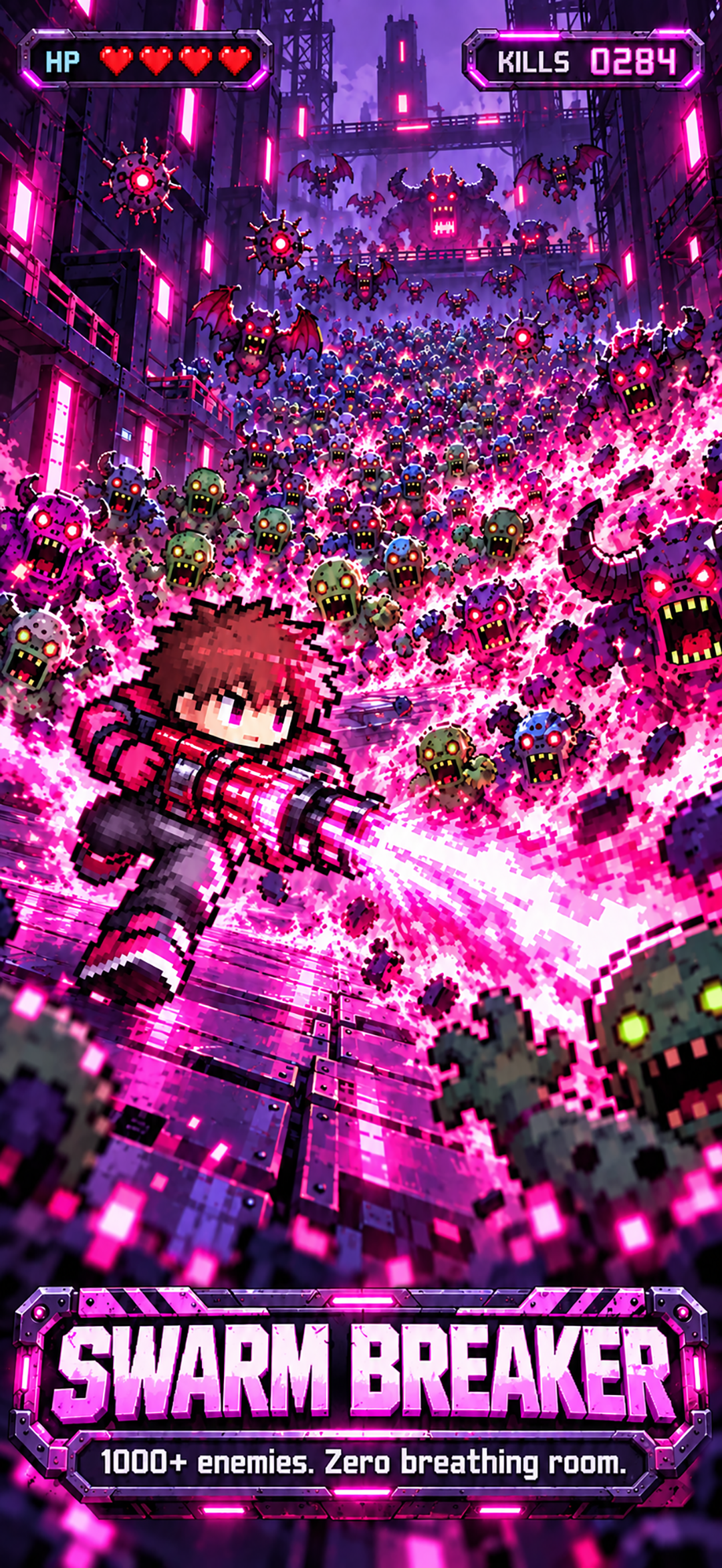ภาพหน้าจอของ Crazy Gunner: Pixel Survivor