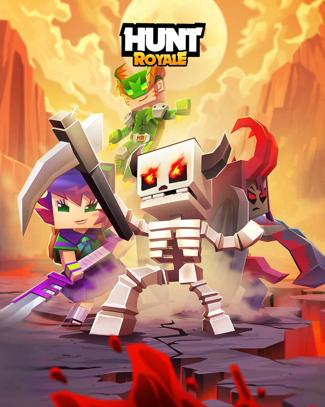 ภาพหน้าจอของ Hunt Royale: Action RPG Battle
