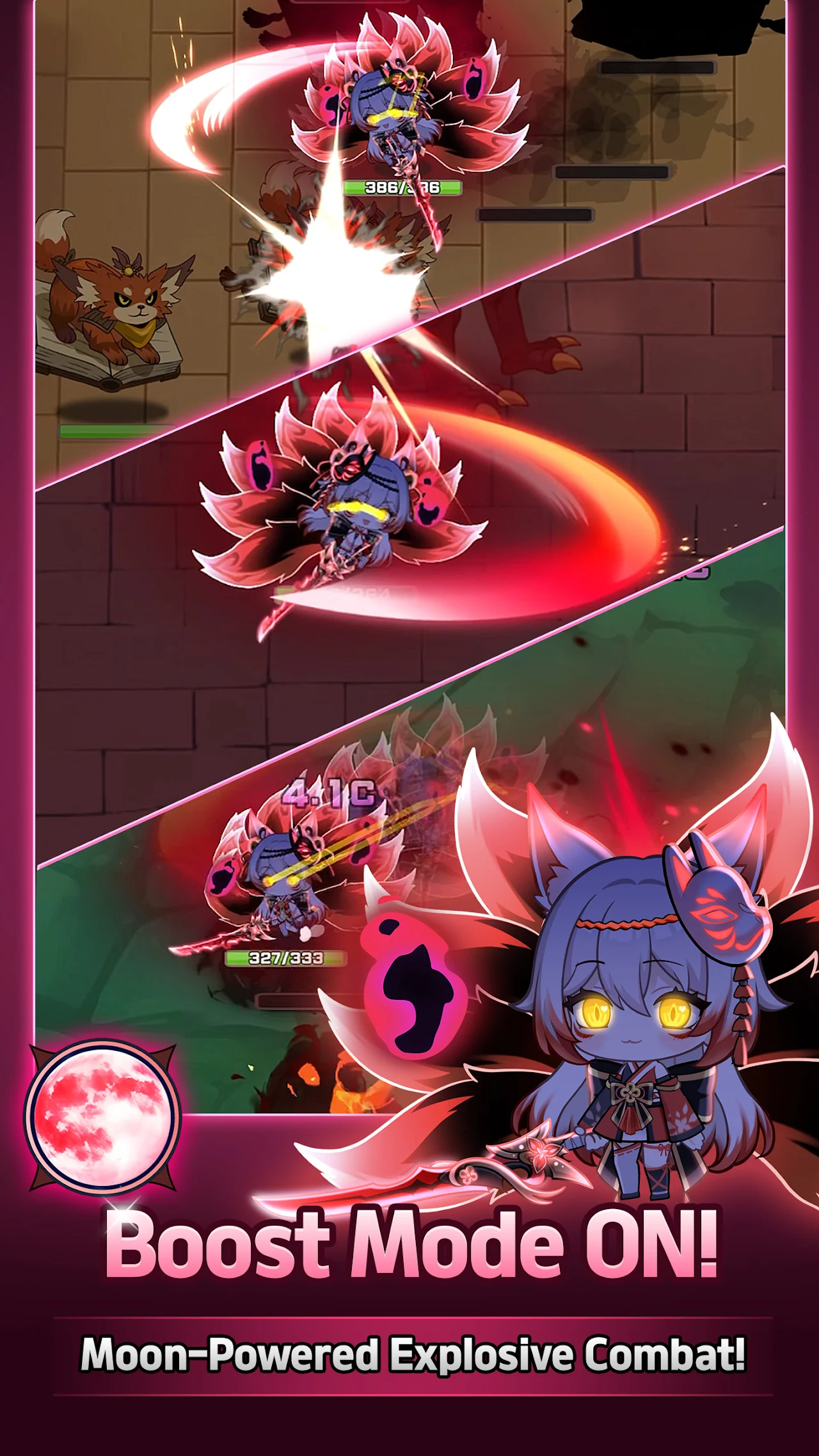 ภาพหน้าจอของ Nine-Tailed Fox Idle RPG