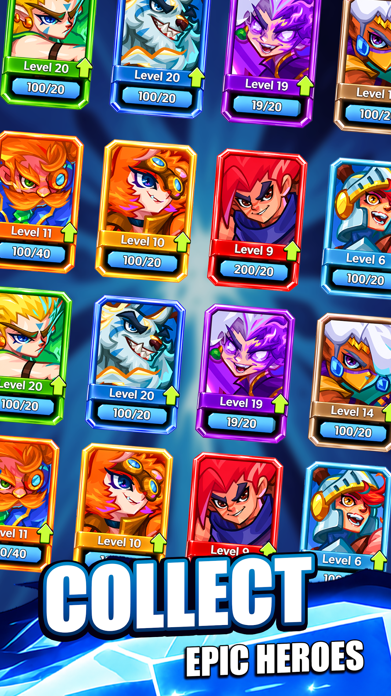 Epic Trio: Roguelike Clash screenshot