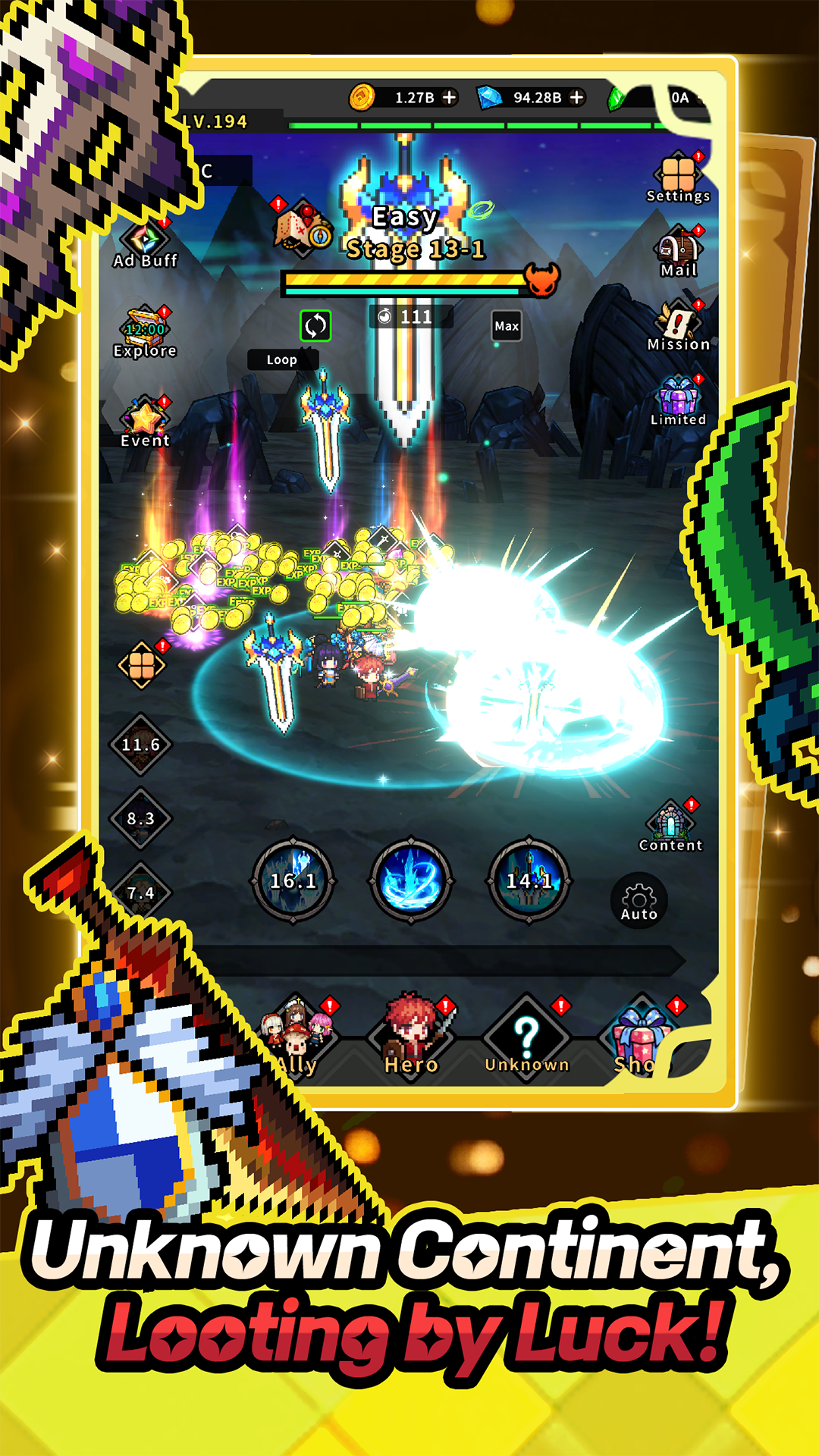 Hidden Heroes Idle screenshot