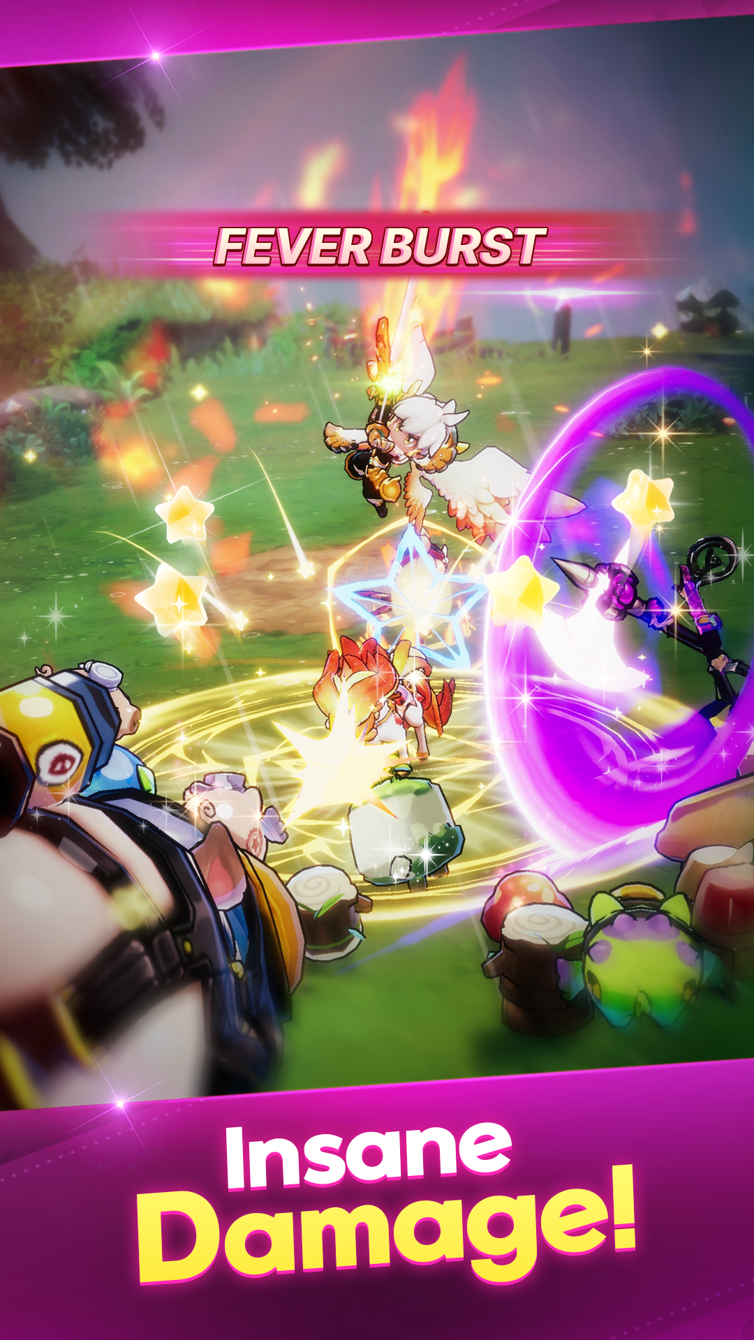 Ảnh chụp màn hình của Gale Knights Idle RPG