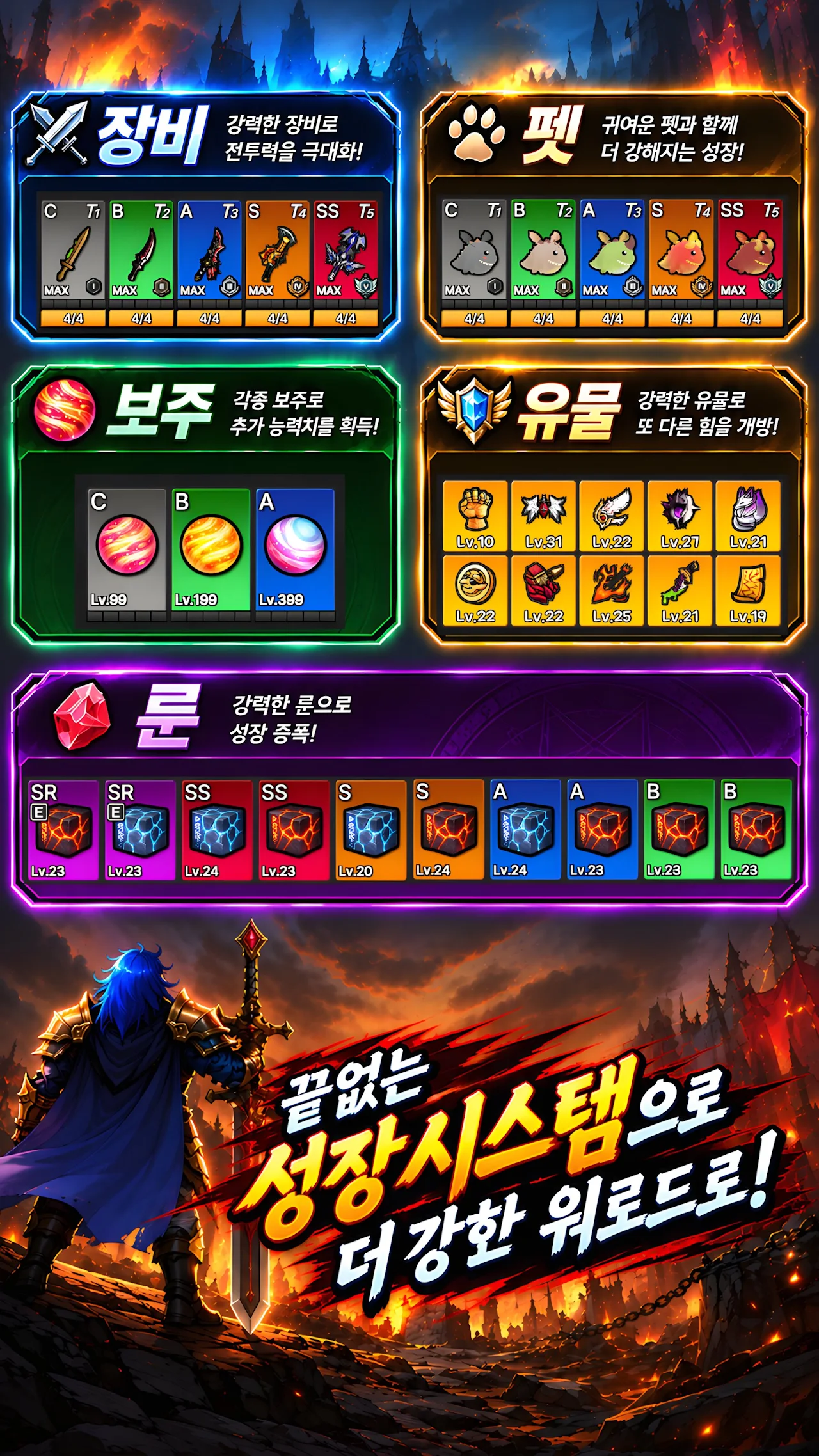 warlordidle(워로드 키우기 : 방치형 RPG) screenshot