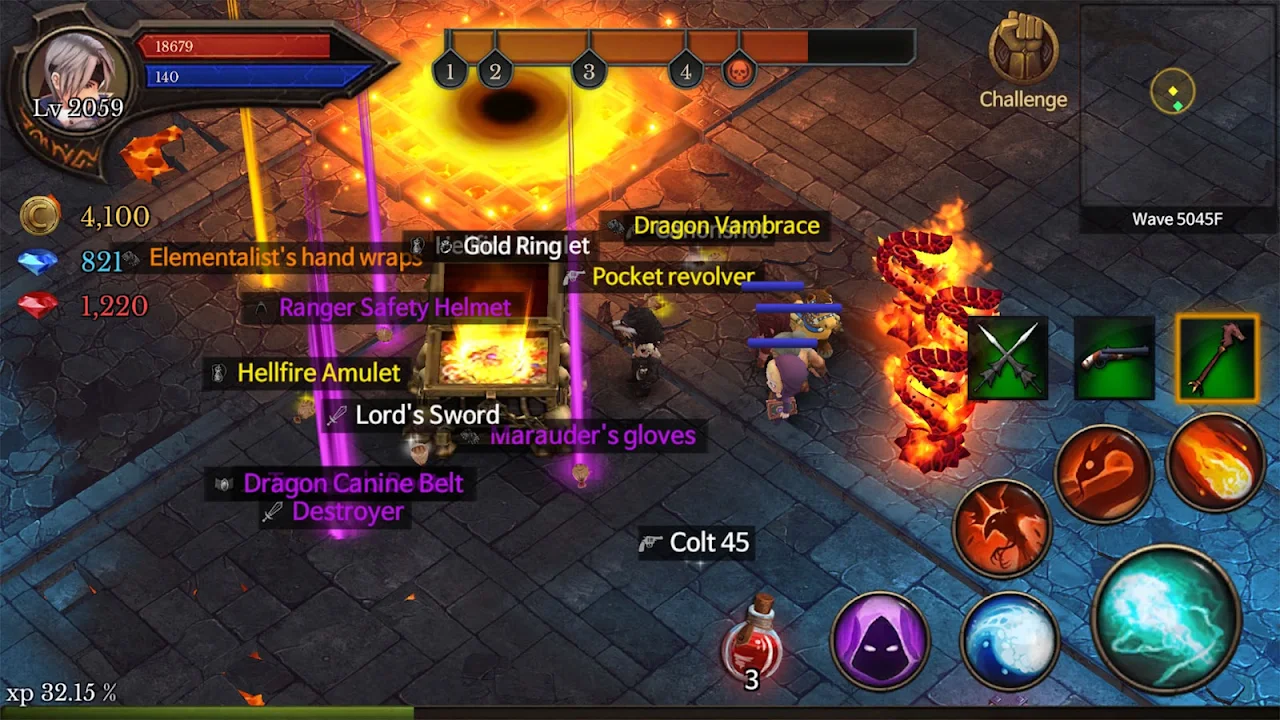 Dungeon Chronicle 스크린샷