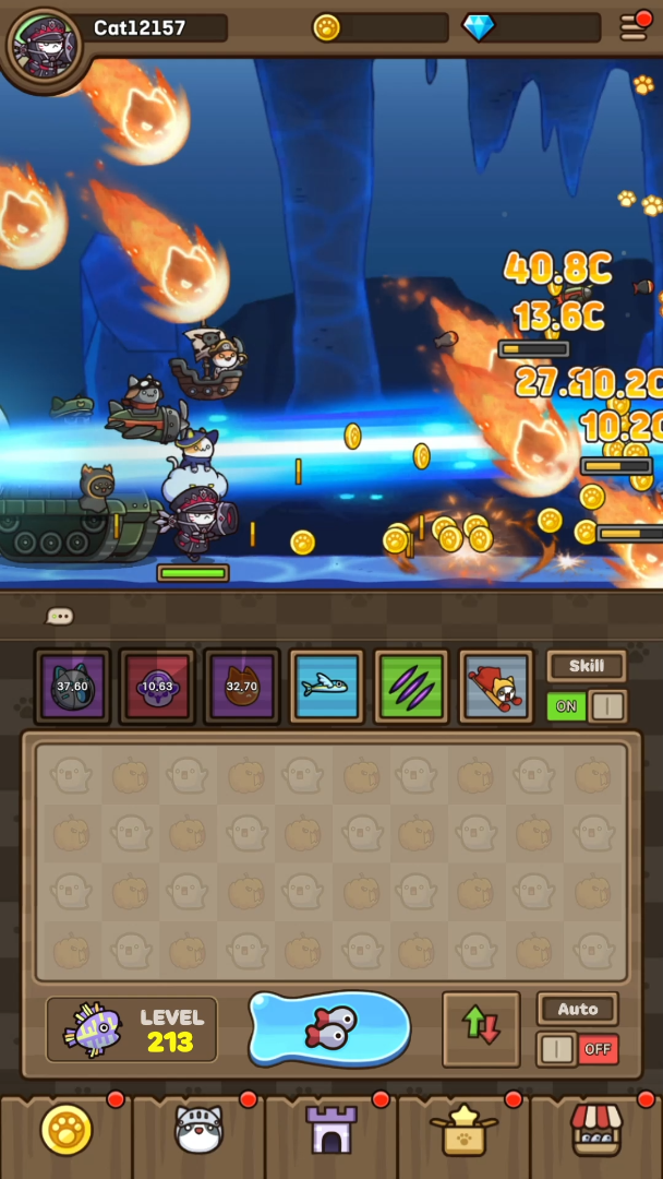  Cat Hero : Idle RPG screenshot