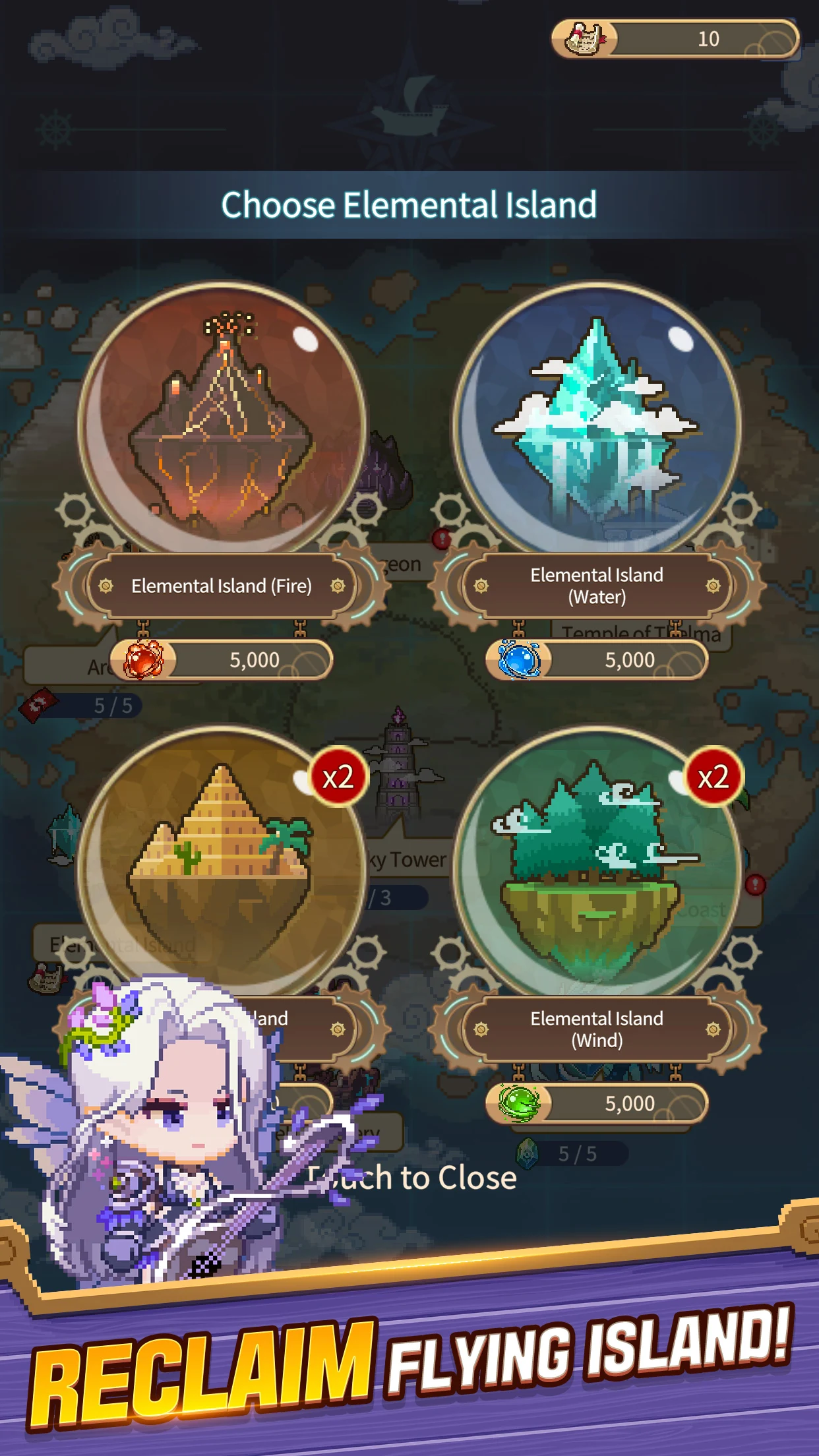 Ảnh chụp màn hình của Airship Knights: Zero