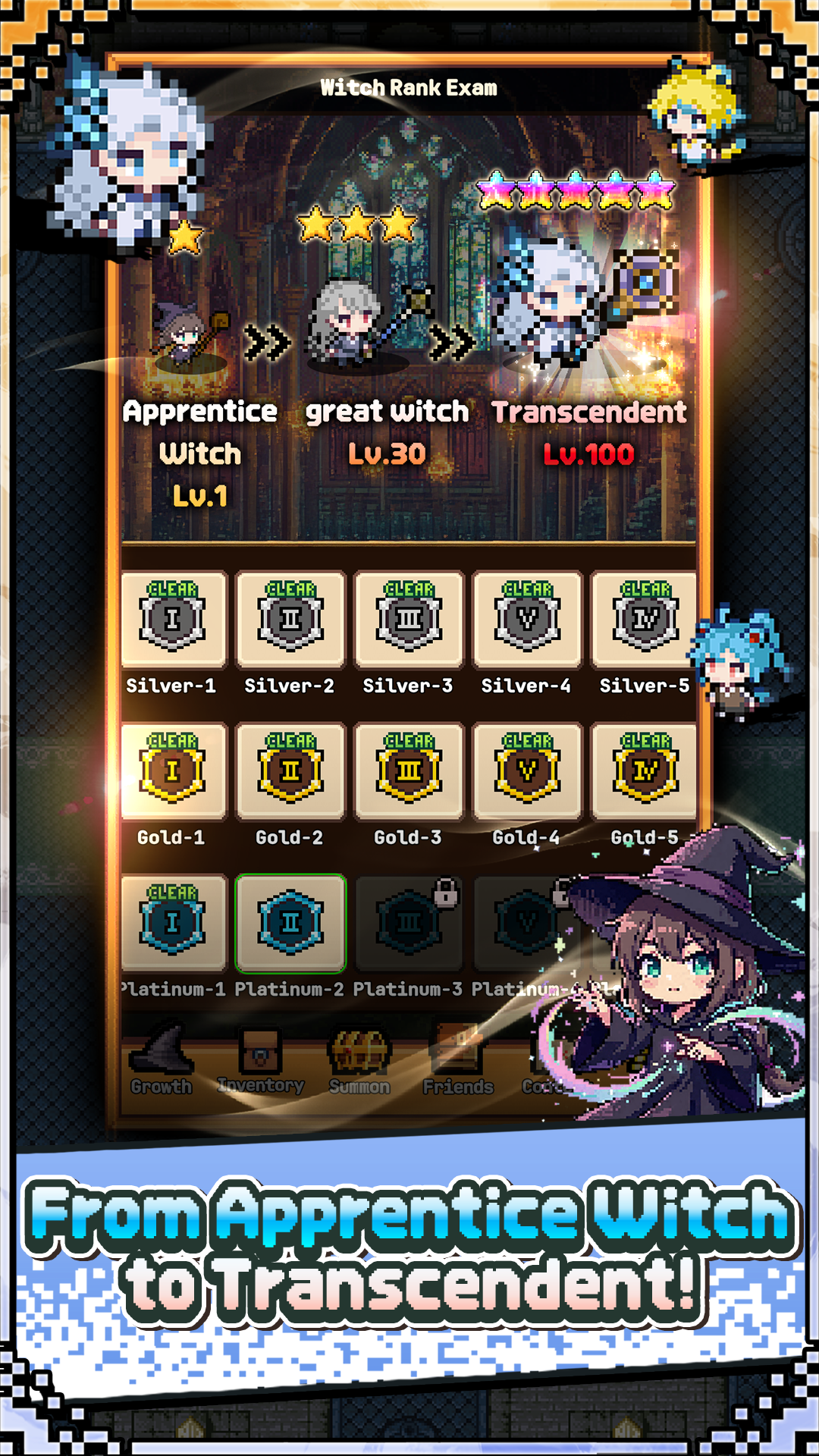 Legend of Witch : Idle RPG 스크린샷