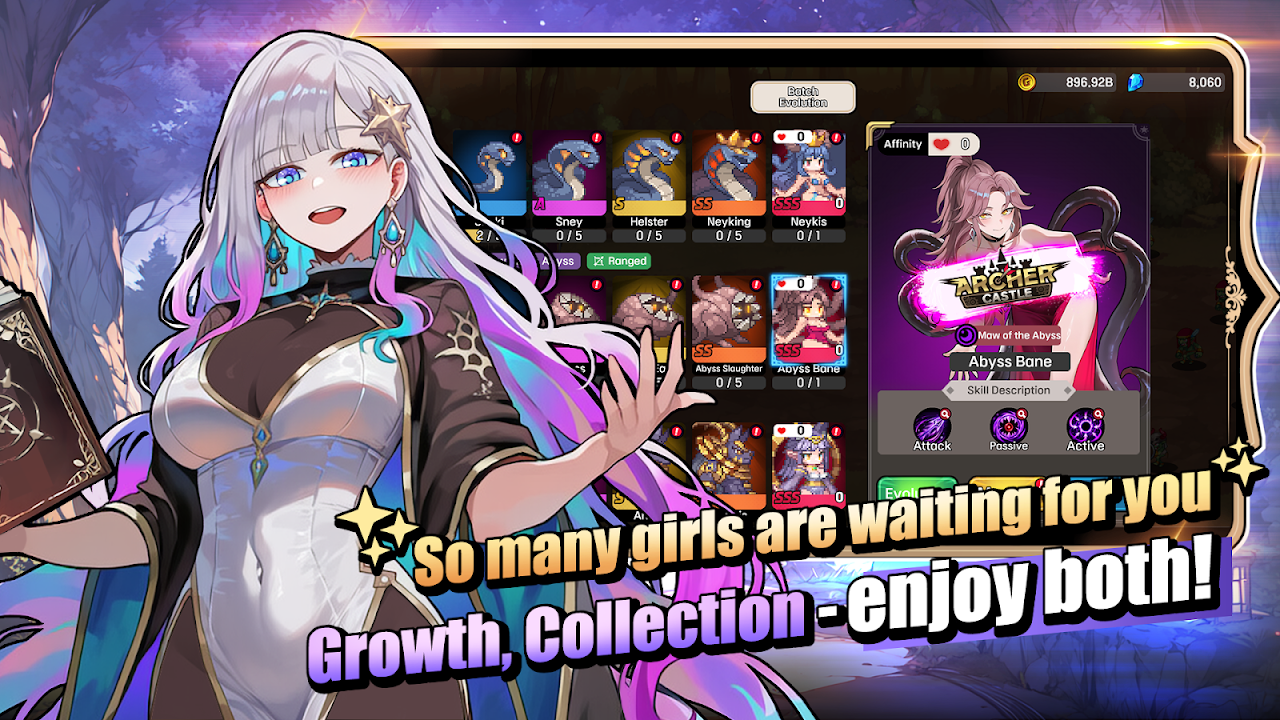 ภาพหน้าจอของ Archer Castle : AFK Idle RPG