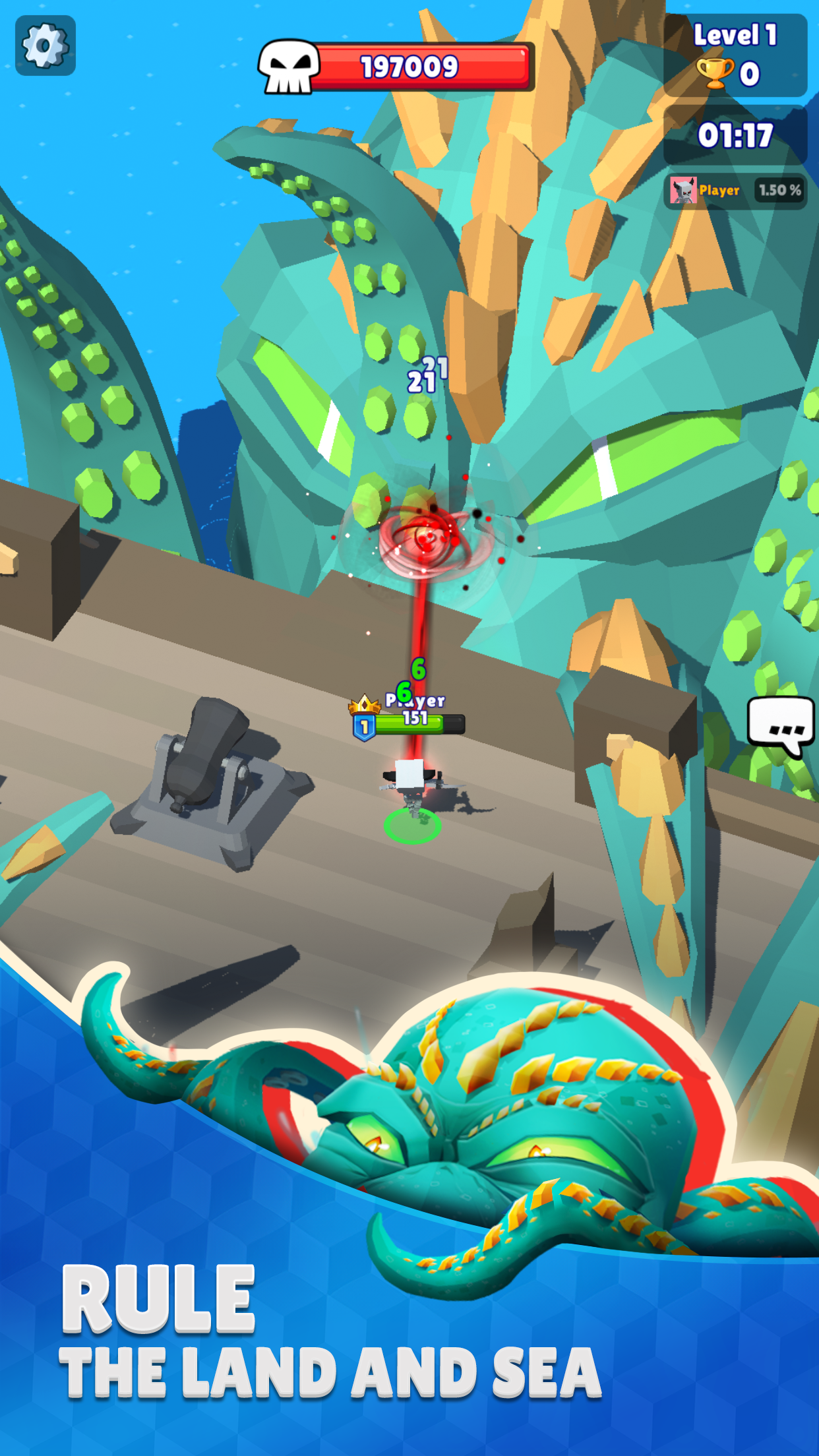 ภาพหน้าจอของ Hunt Royale: Action RPG Battle