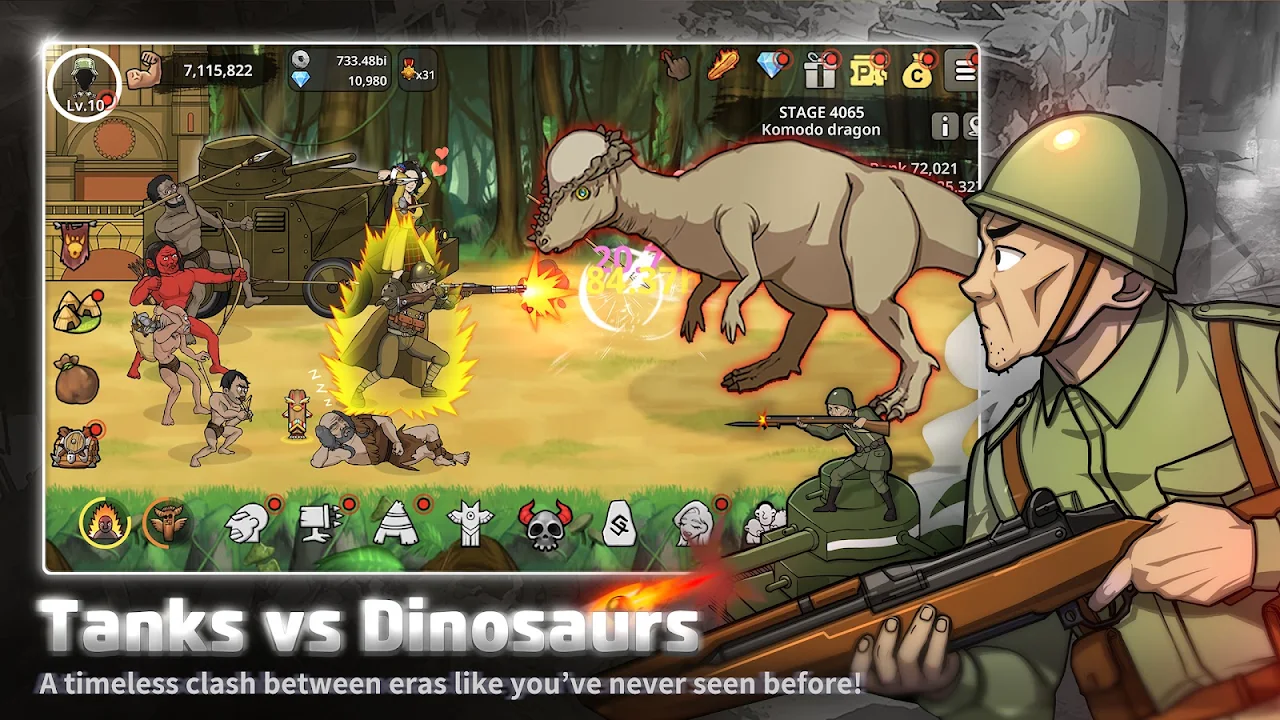 Primitive Brothers : Idle Game screenshot