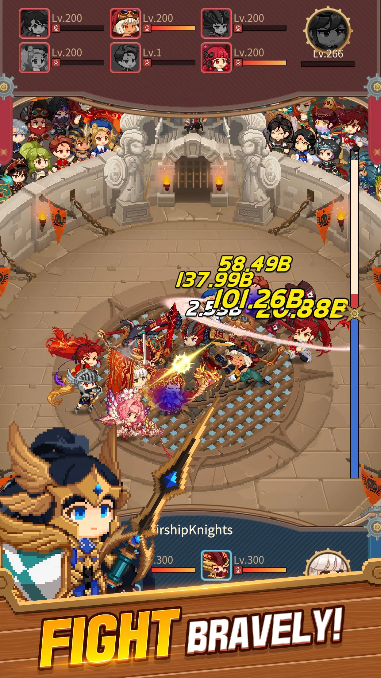 Ảnh chụp màn hình của Airship Knights: Zero
