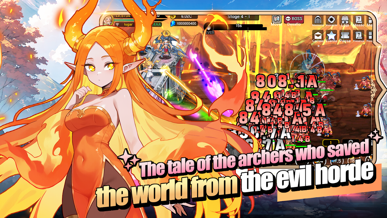 ภาพหน้าจอของ Archer Castle : AFK Idle RPG