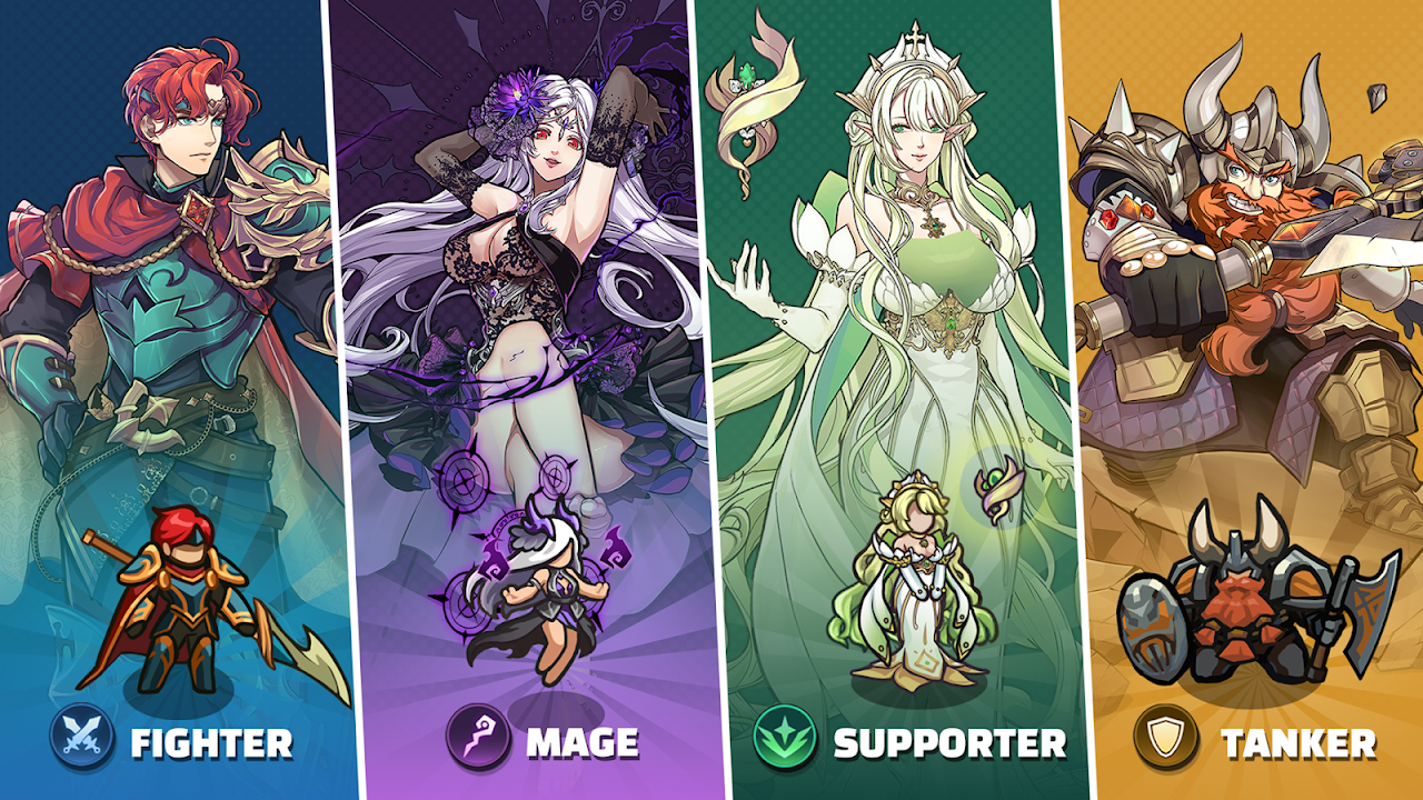 Fortias Saga: Idle RPG 截图