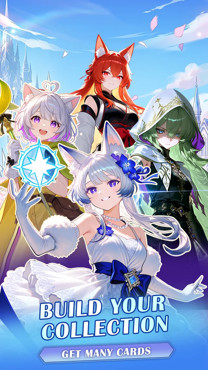 ภาพหน้าจอของ Deck Battle: Anime TCG