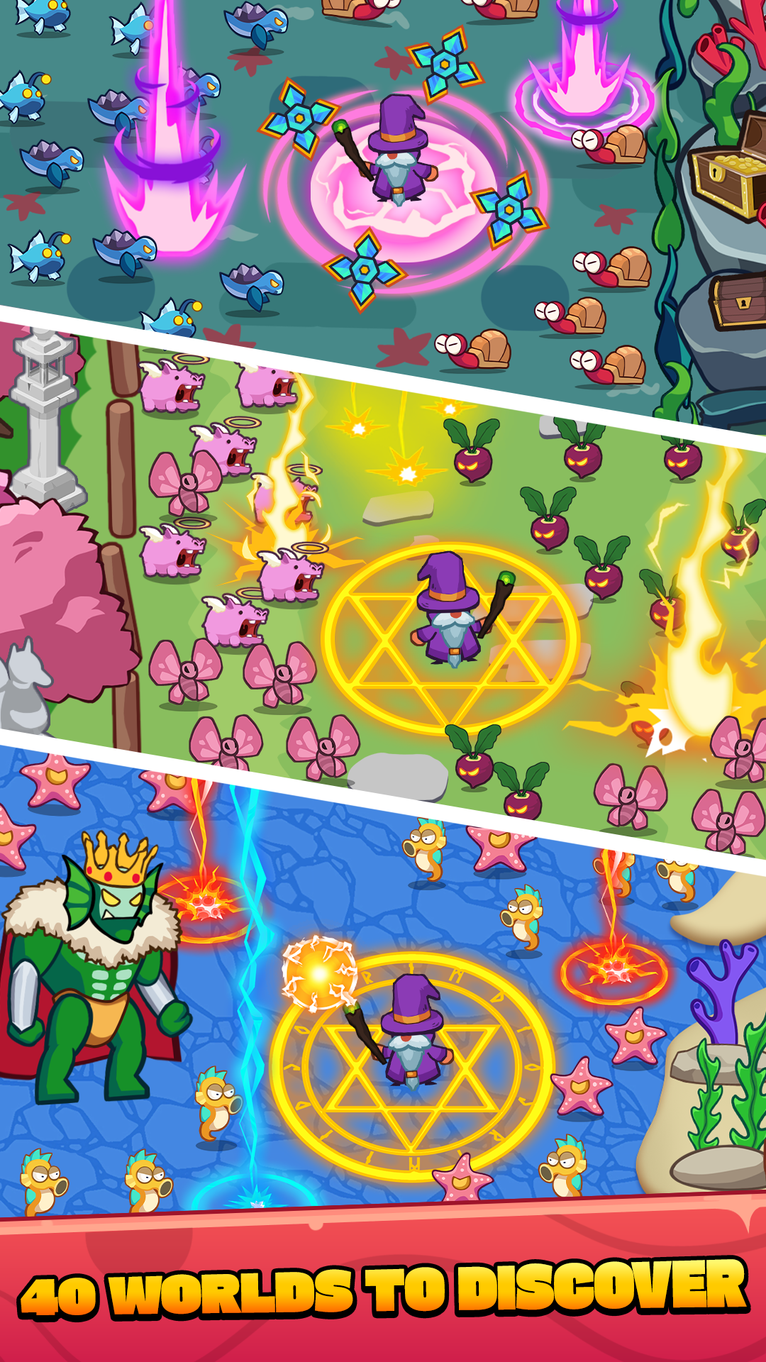 ภาพหน้าจอของ Survivor Kingdoms: Roguelike