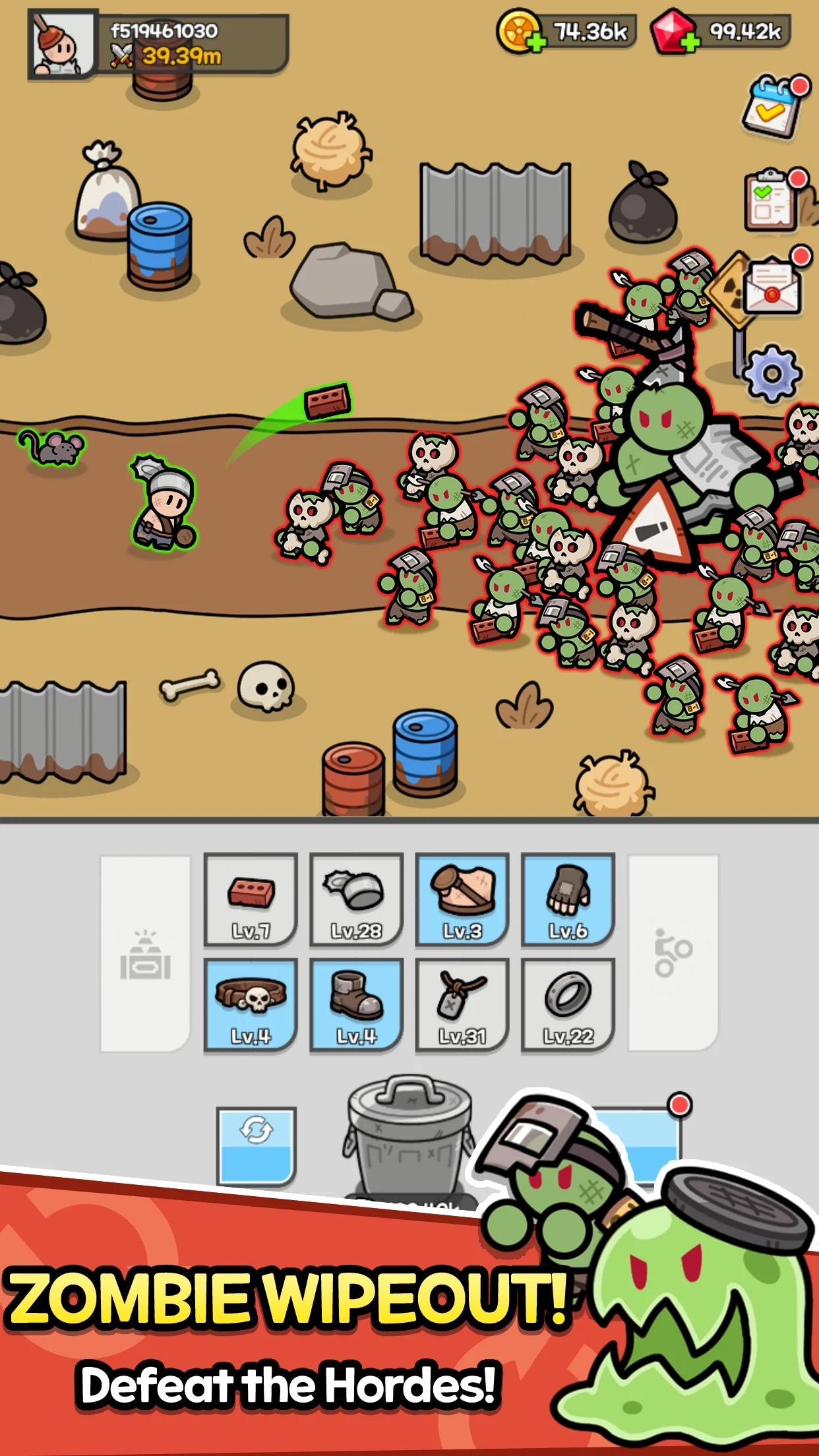 Junk Hero 스크린샷