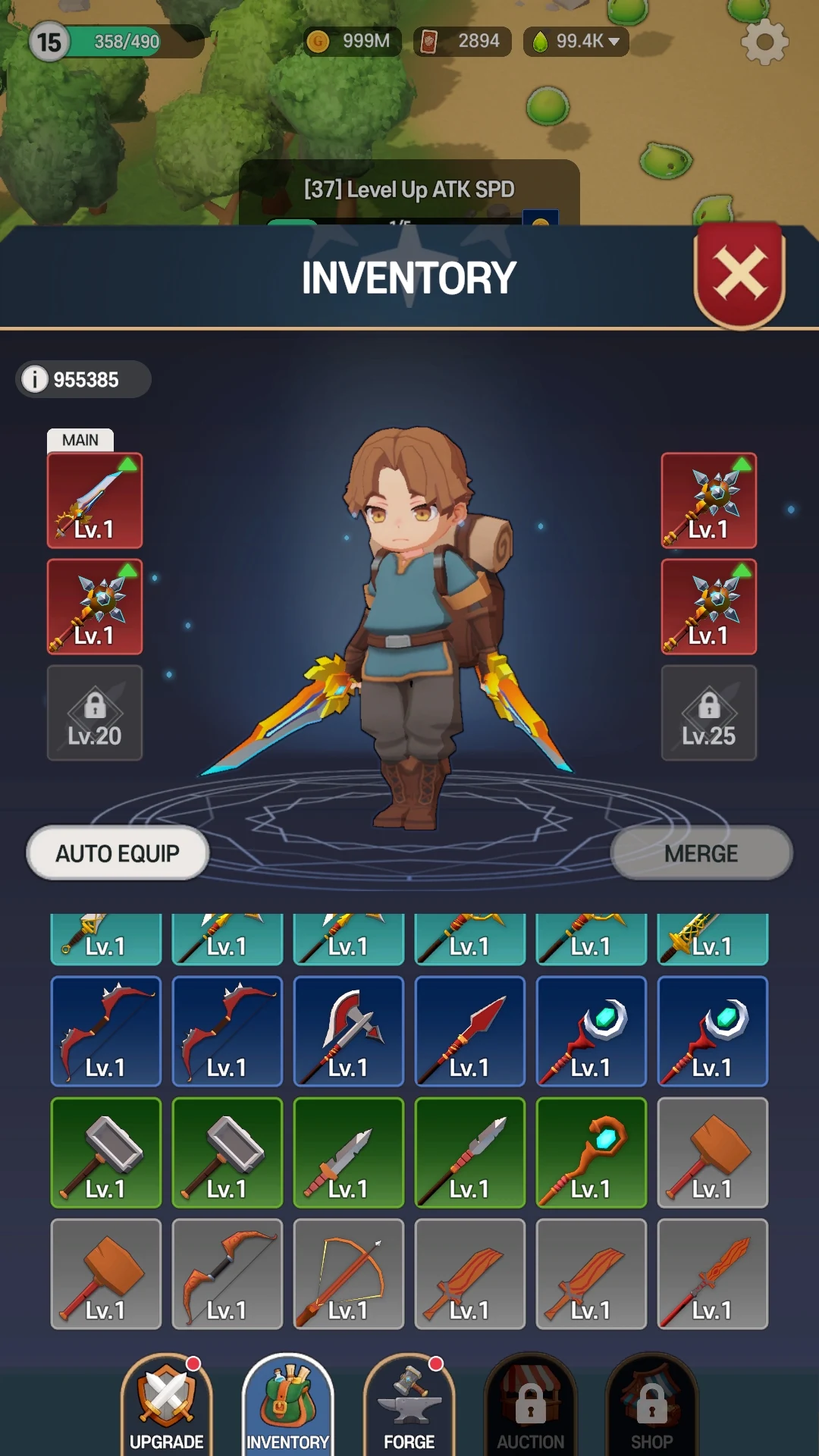 Ảnh chụp màn hình của FANTASYxHUNTERS