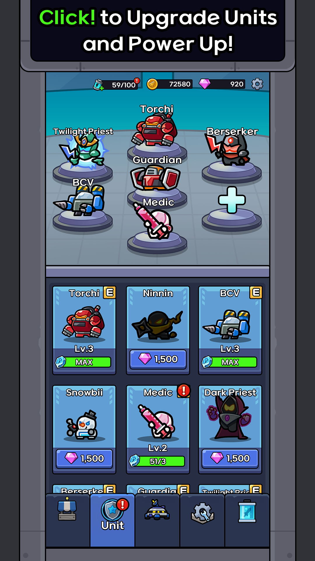 Bunker TapTap Defense 스크린샷