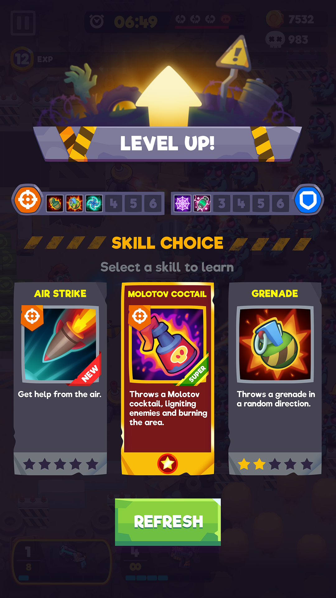 Zombastic: Survival game 스크린샷