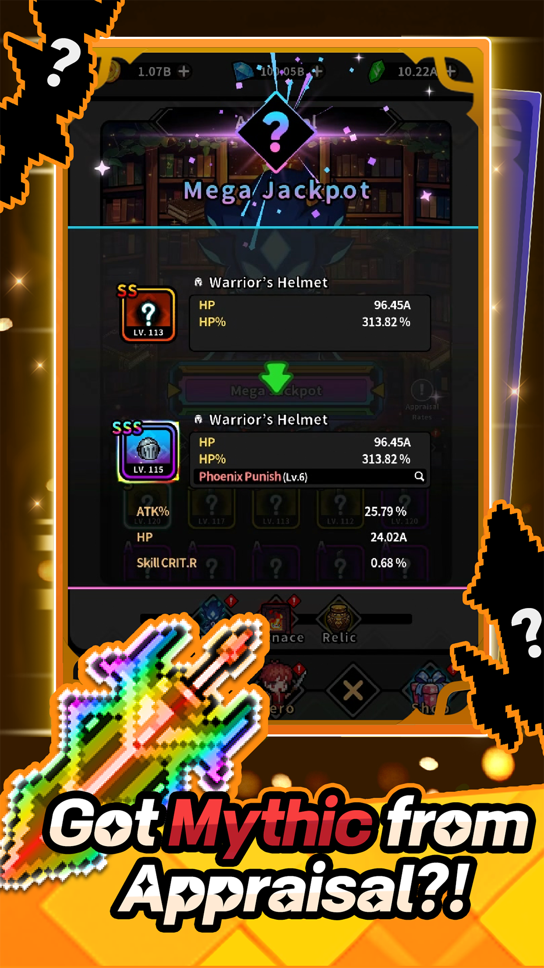 Hidden Heroes Idle screenshot