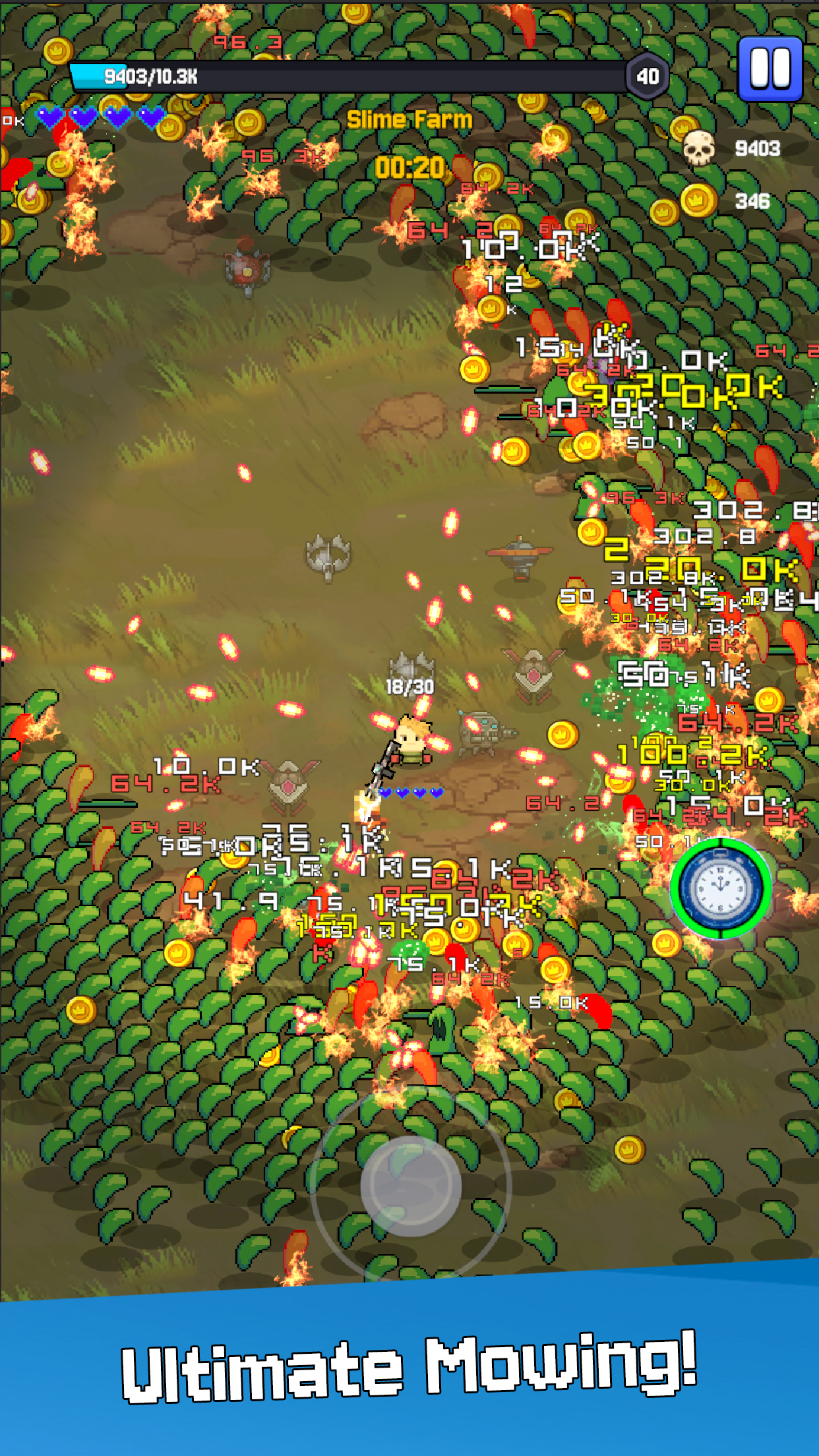 Crazy Gunner: Monster Mowing screenshot