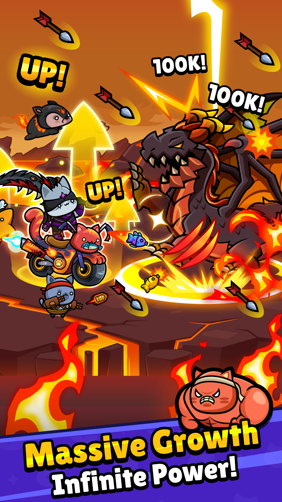 ภาพหน้าจอของ Meow Knights : Idle RPG