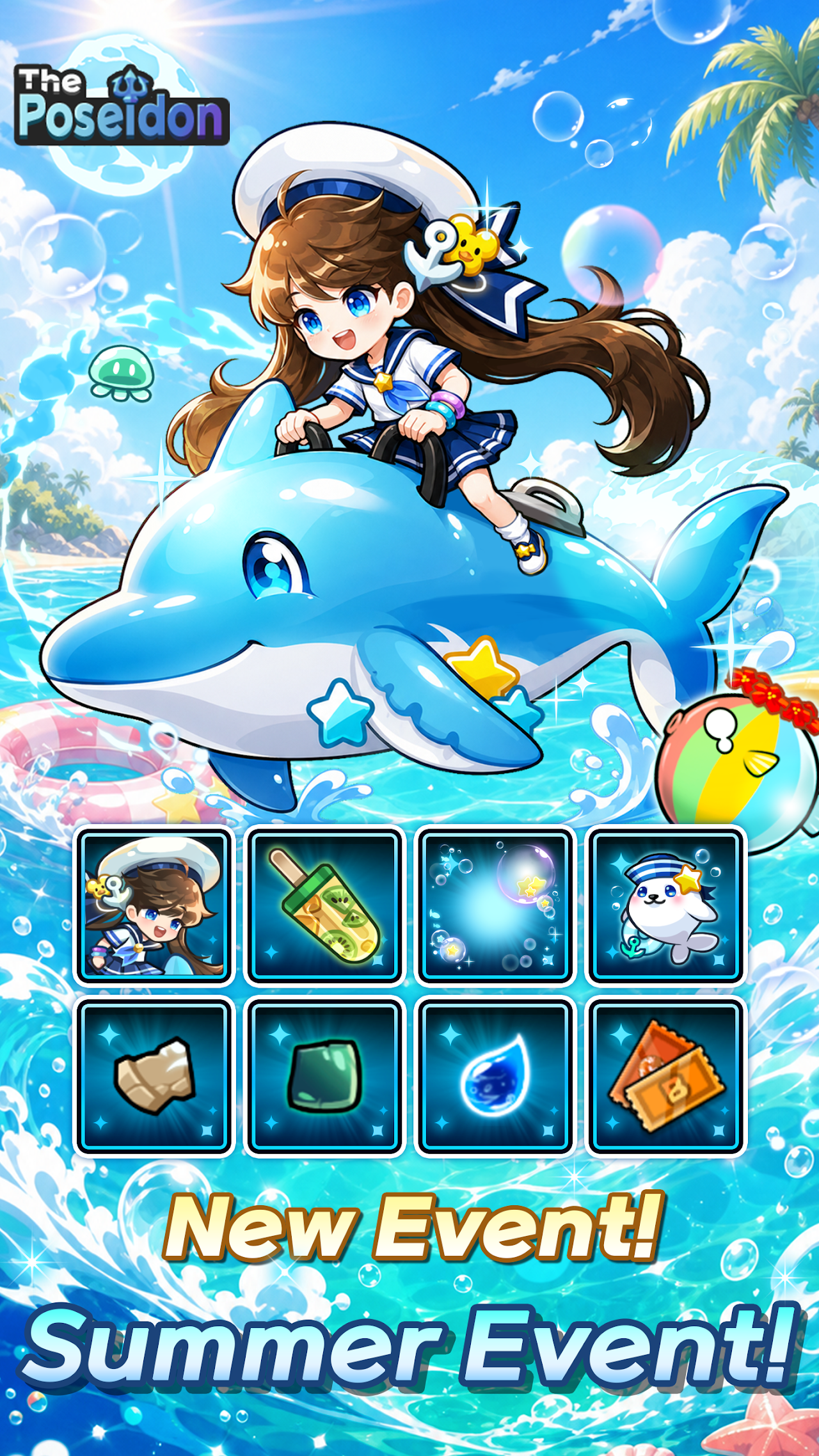 Raising Poseidon: Idle RPG screenshot