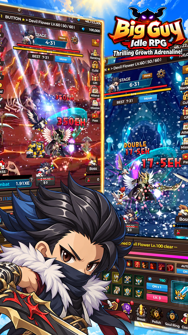 Big Guy : Idle RPG 스크린샷
