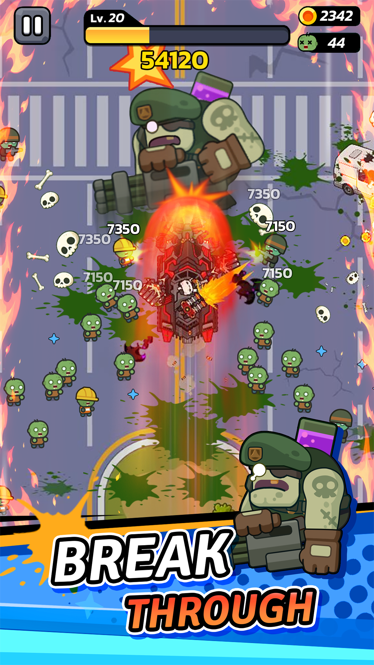 Crash Cat : Zombie Survivor screenshot