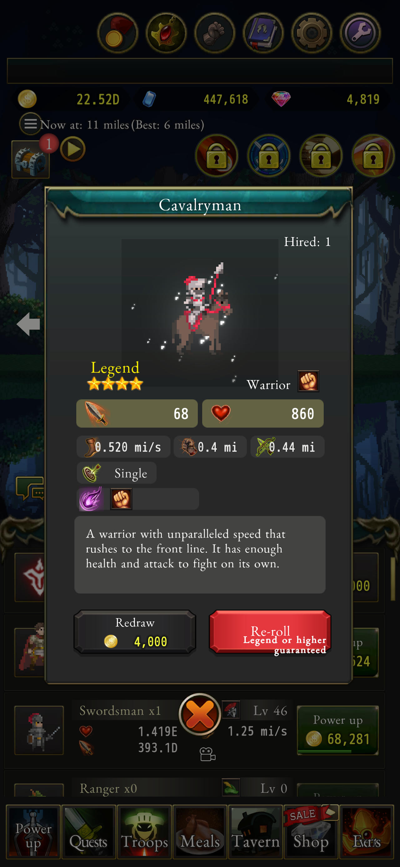 TheRogueWithDead (환생용병단) screenshot