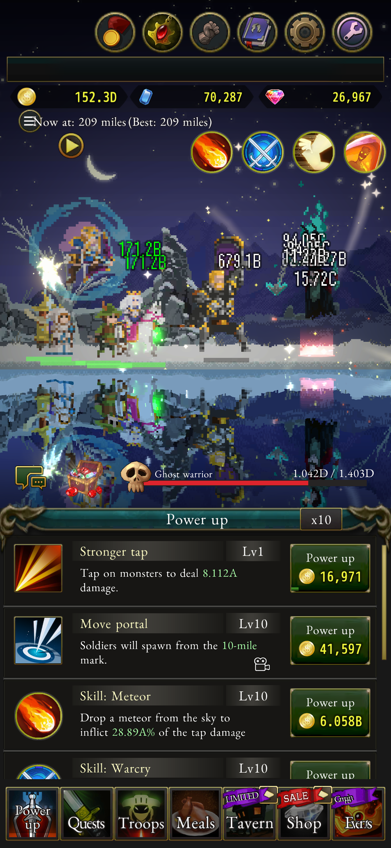 TheRogueWithDead (환생용병단) screenshot