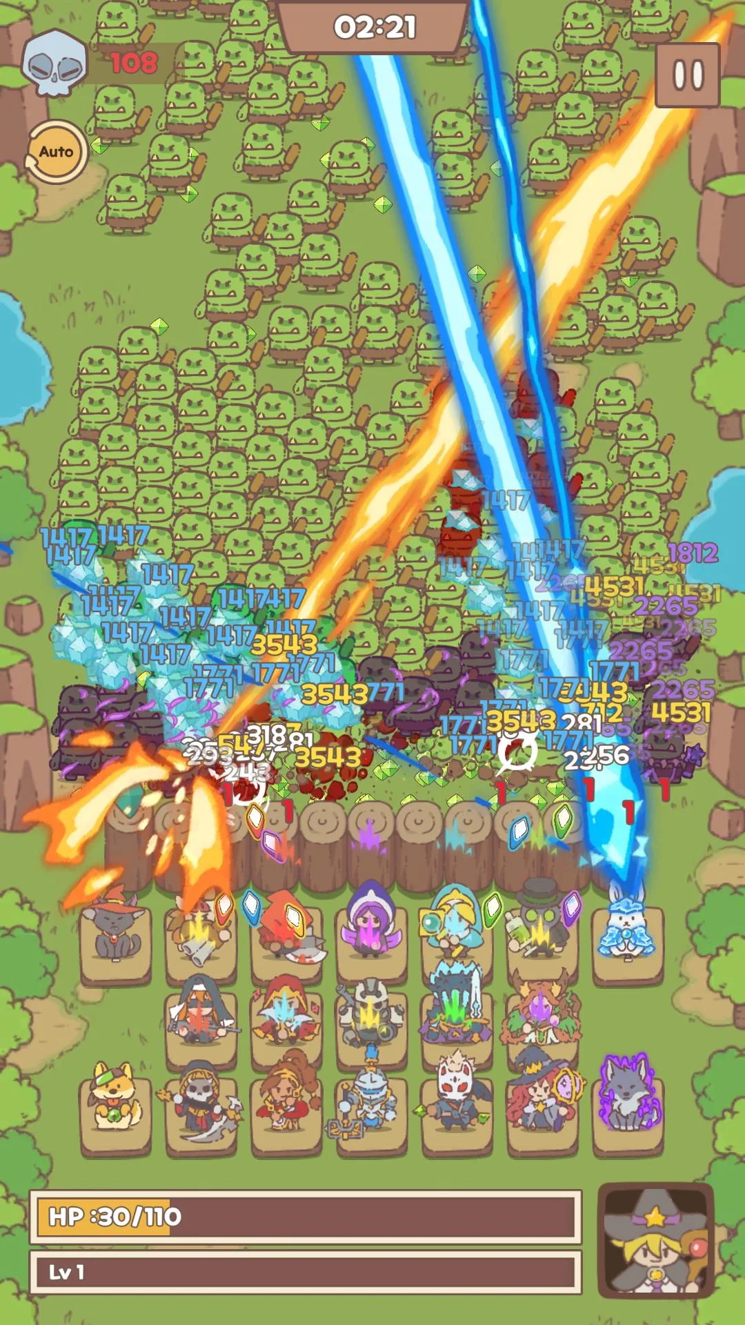 Magic Defense : Idle Defense screenshot