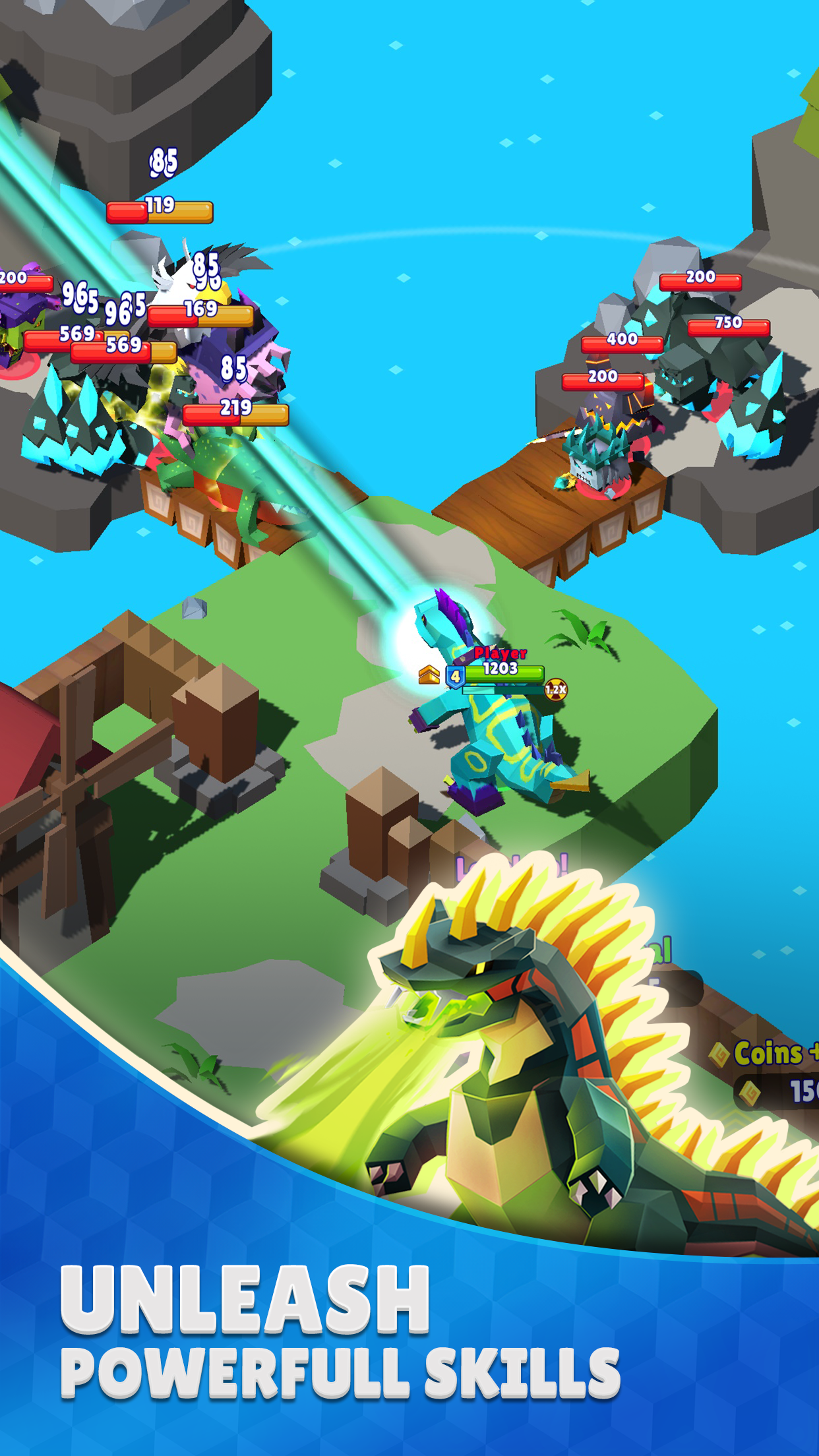 ภาพหน้าจอของ Hunt Royale: Action RPG Battle