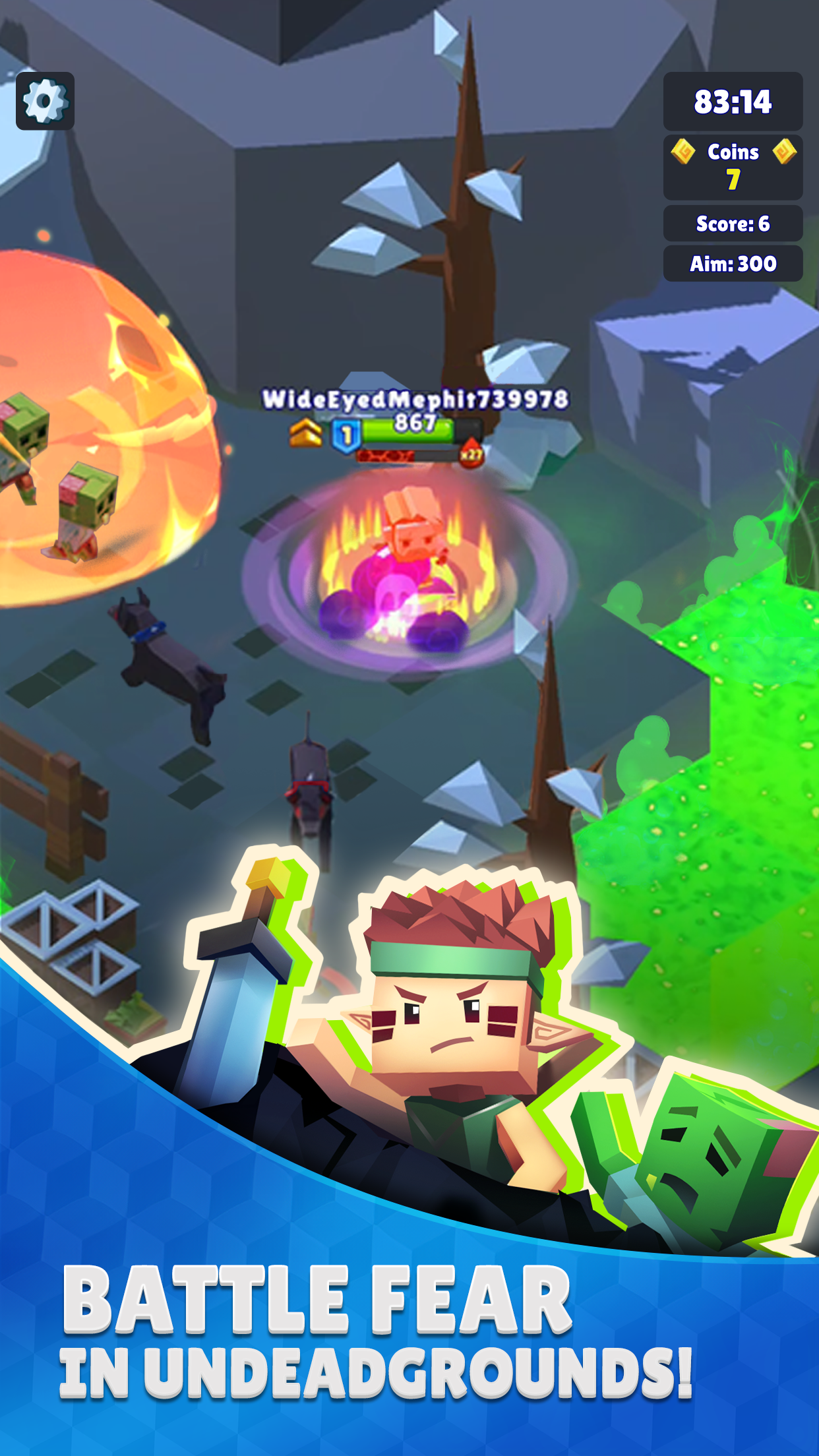 ภาพหน้าจอของ Hunt Royale: Action RPG Battle