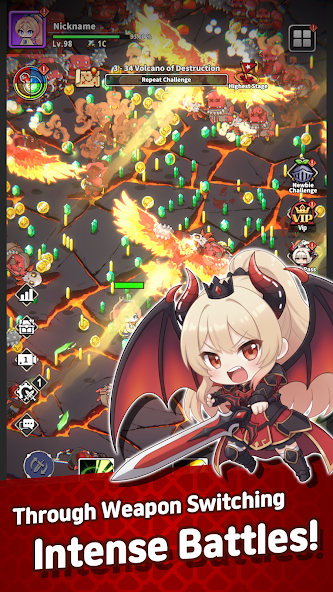 Pixel Girl Idle screenshot