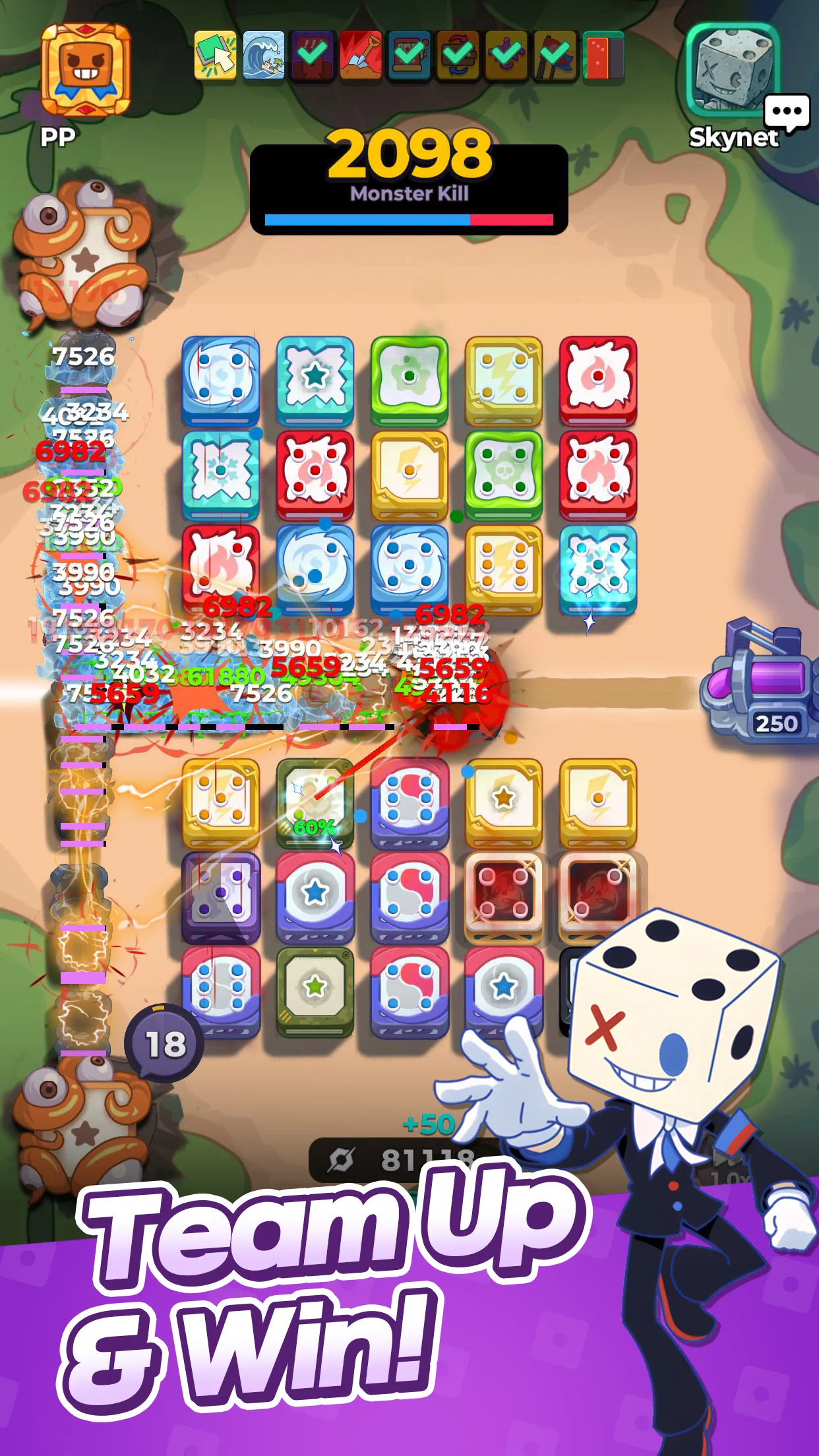 Ảnh chụp màn hình của Random Dice 2