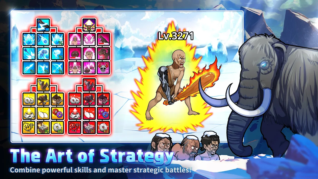 Primitive Brothers : Idle Game 스크린샷