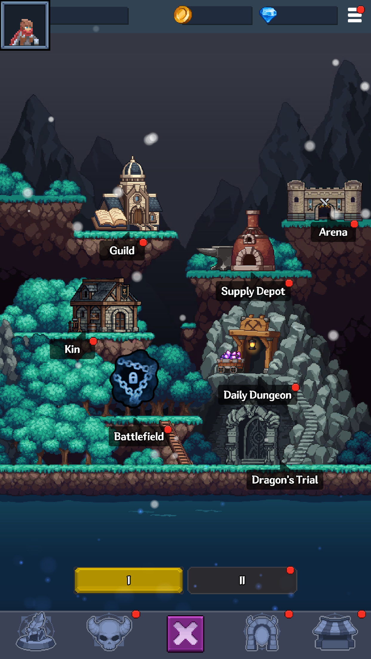 Banecraft : Idle RPG screenshot