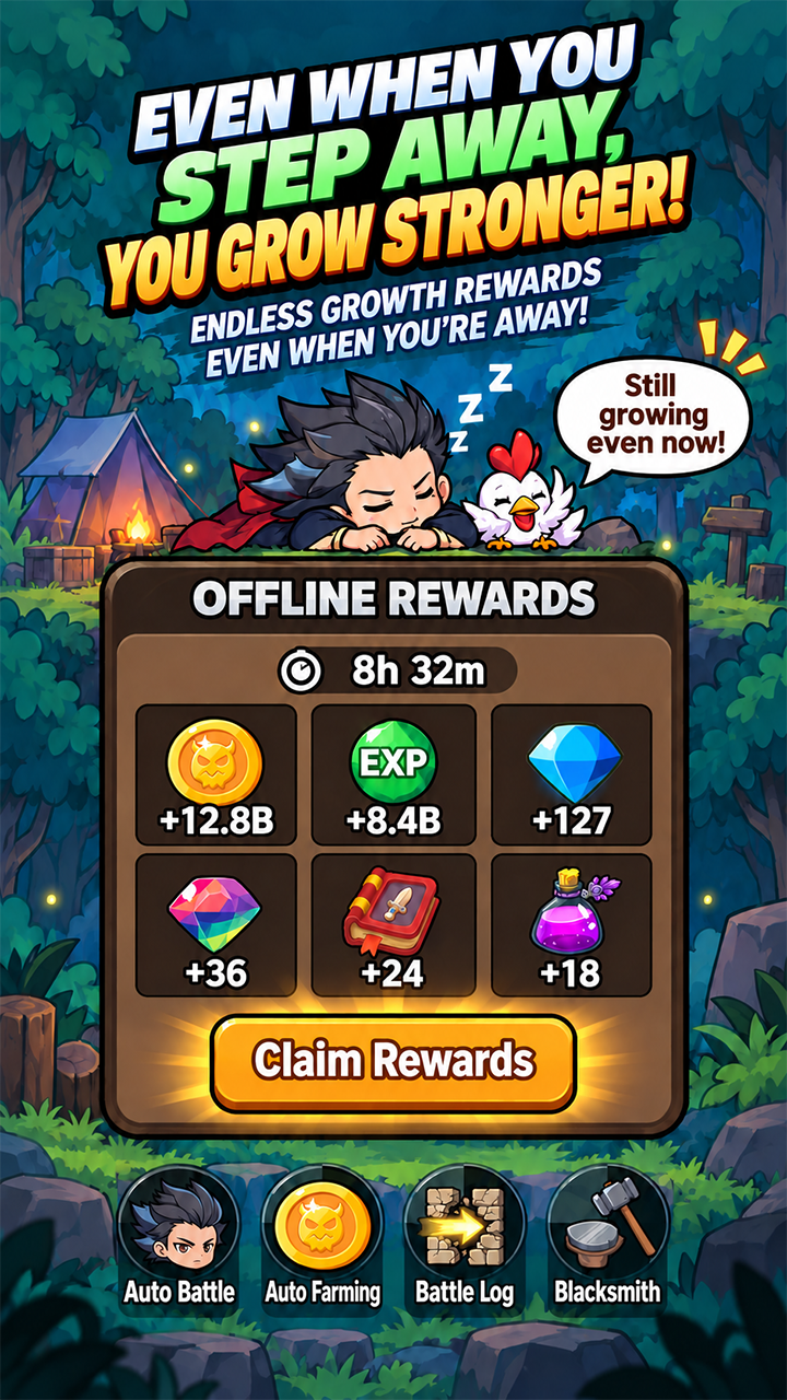 Big Guy : Idle RPG 스크린샷